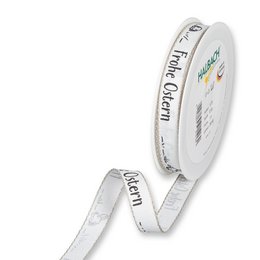 "Happy Easter" printed ribbon