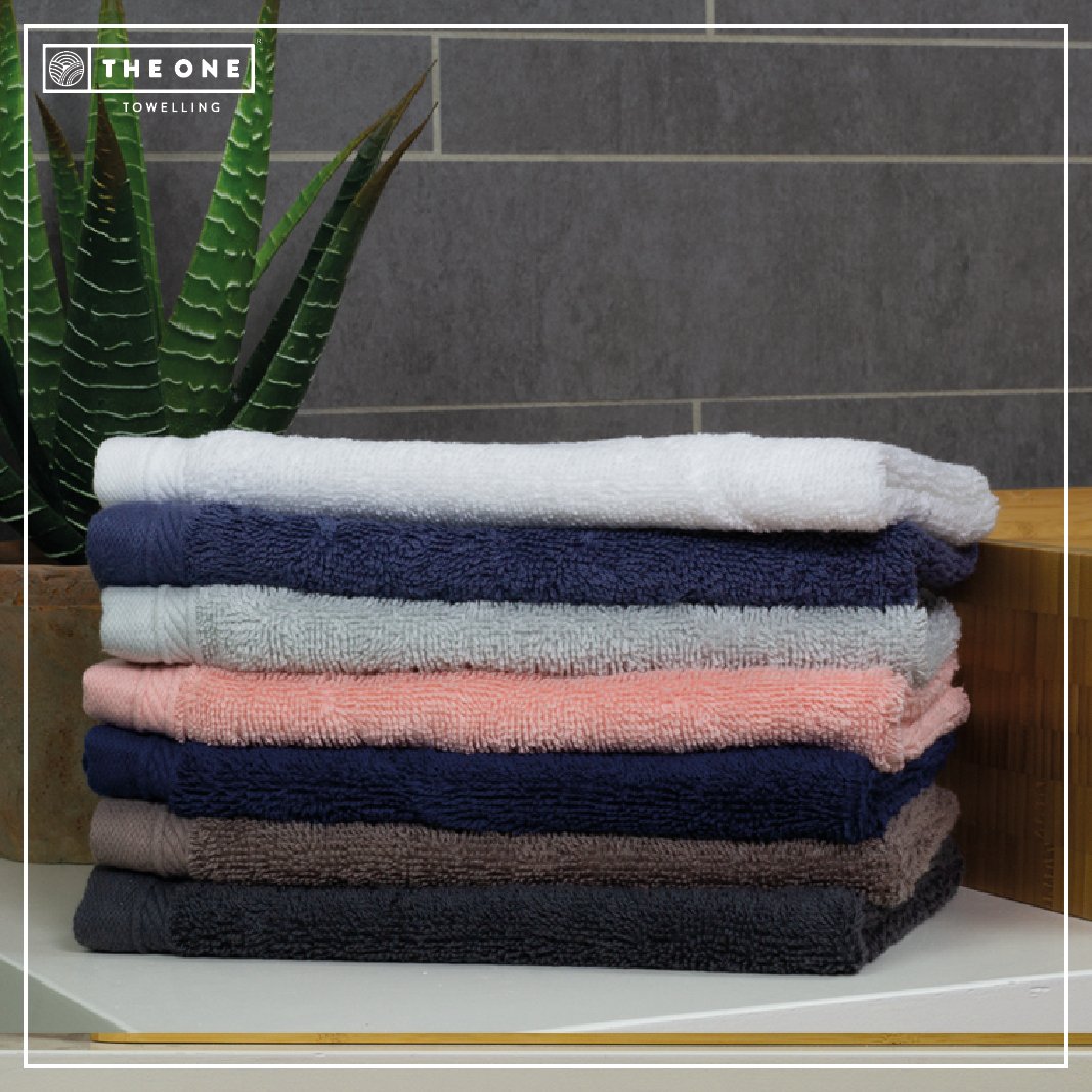 Organic 100% cotton Washcloth 16x21 cm, Anthracite