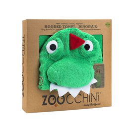 Asciugamano con cappuccio Zoocchini kids - Devin il Dinosauro