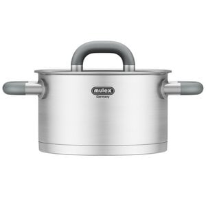 Lugano roestvrijstalen pot 20 cm