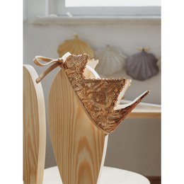 "Gouden pailletten" kroon en toverstok magische set