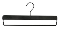 Kleiderbügel Trend GT, schwarz lackiert, 40 cm