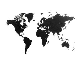 Carte du monde en bois - True Puzzle