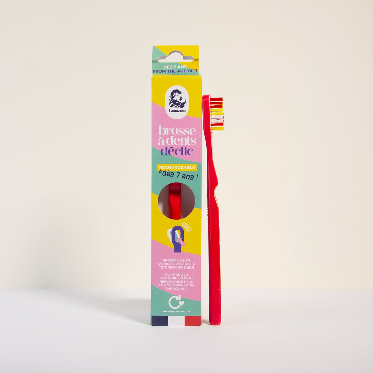 Cepillo de dientes - Niños (mezcla de 3 colores)