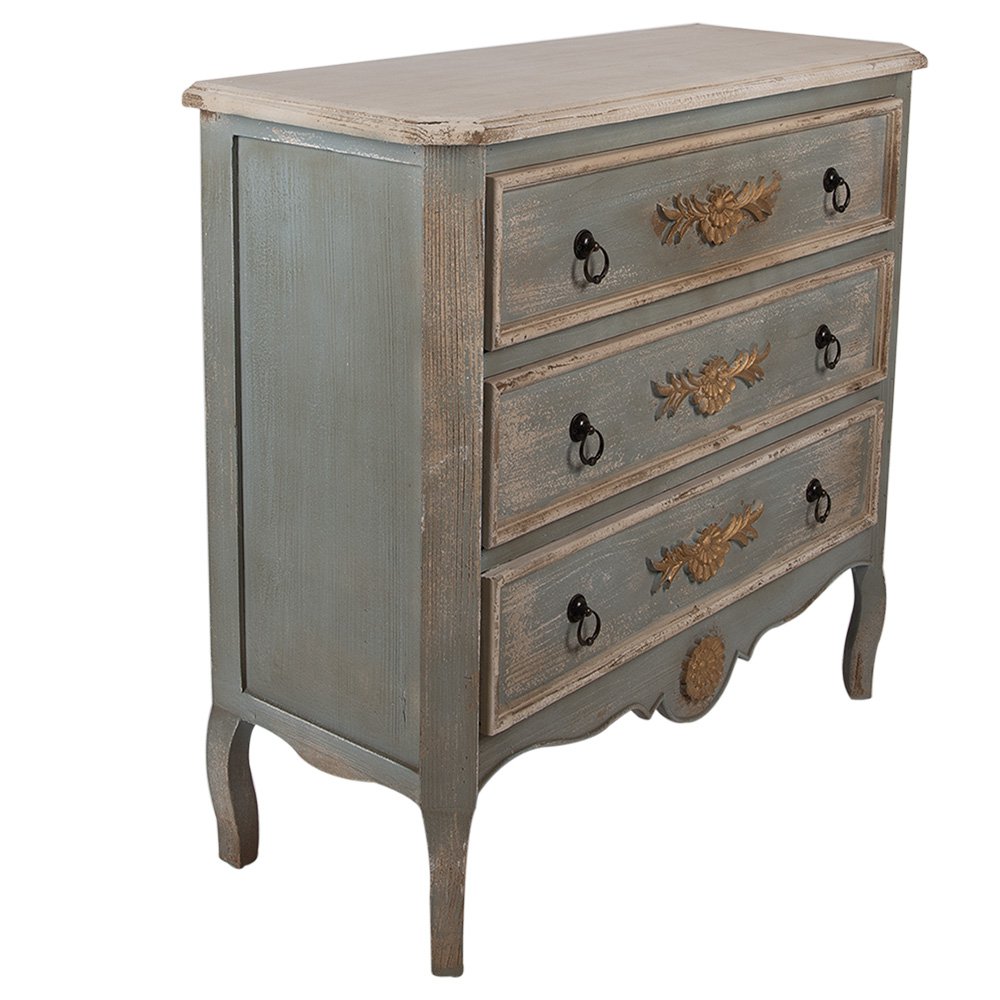 Sideboard 95x38x90 cm Green Wood