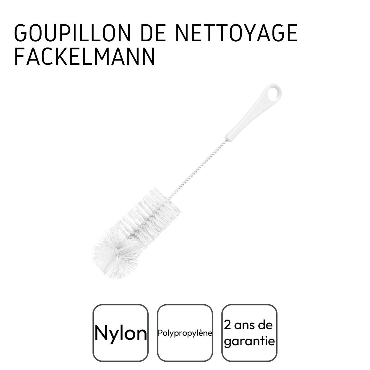 Fackelmann Tecno nylon bottle brush