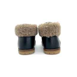 AESOP noir - Black boot with fur
