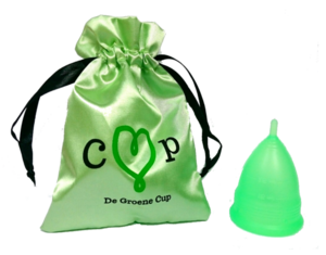 De Groene Cup - menstrual cup - in 5 models