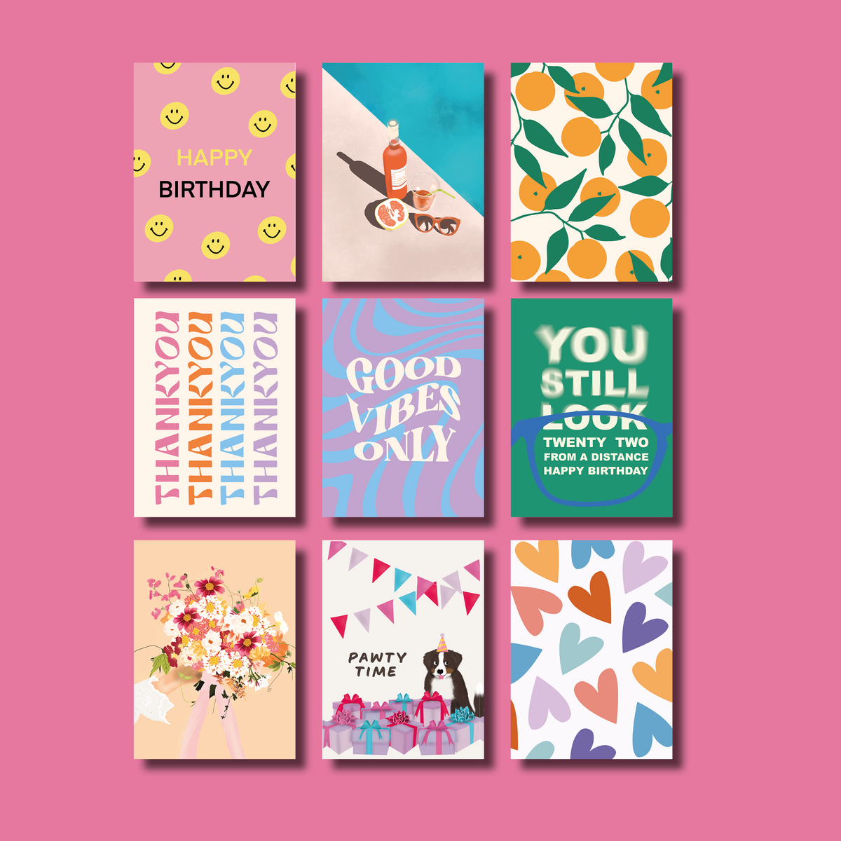 Bestseller cards set