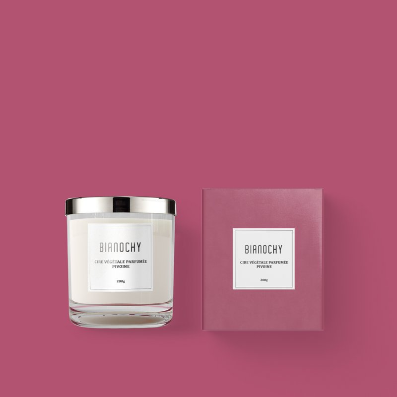 PEONY SCENTED CANDLE