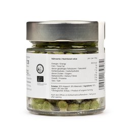 Kapern ( nur ) in Meersalz, Bio, 115 gr