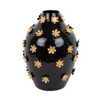 Vaas gouden bloemen