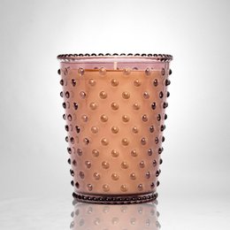 Simpatico Hobnail glaslys 16 oz %2336 Beach Plum