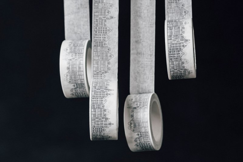 city ​​washi tape
