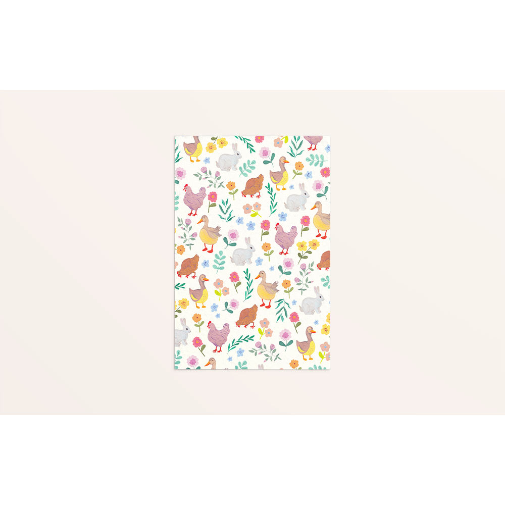 5x kaart Lenteprint