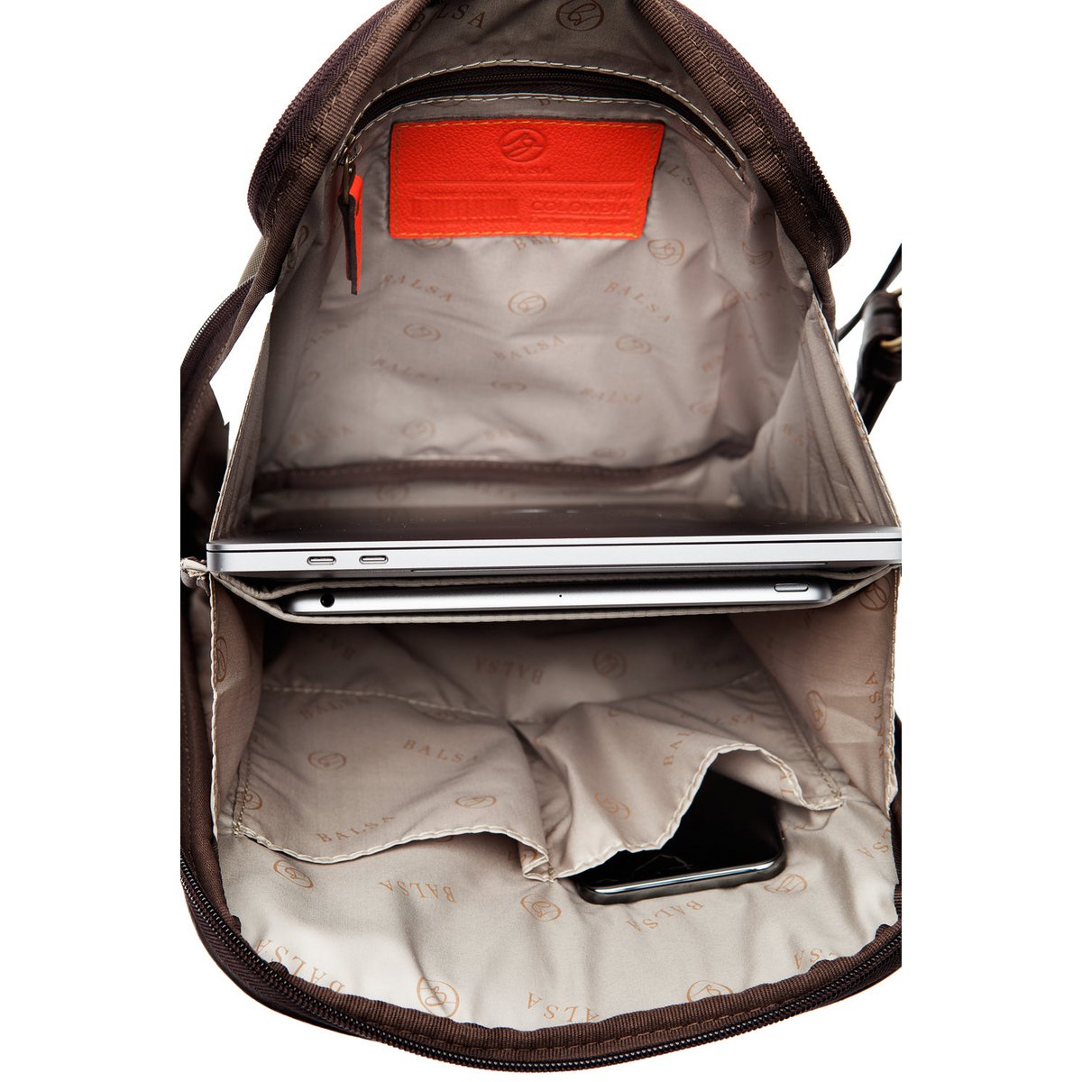 Mochila urbanita - Café naranja