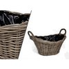 Planter or bread basket w/handles  & plastic lining  Kapal