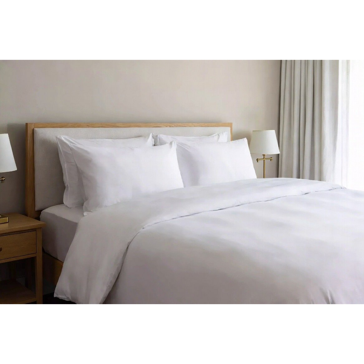 Housse de couette percale