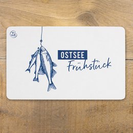 Planche à petit-déjeuner poisson en mélamine « Petit-déjeuner de la mer Baltique »