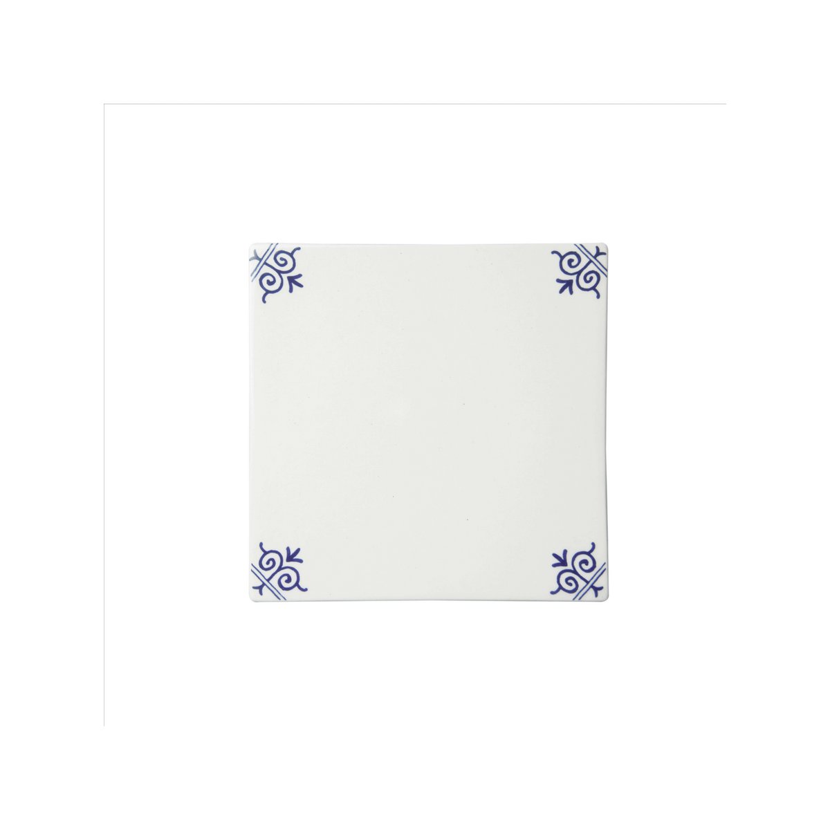 Fliesen -Eckschmuck - Delft Blue - 13 cm