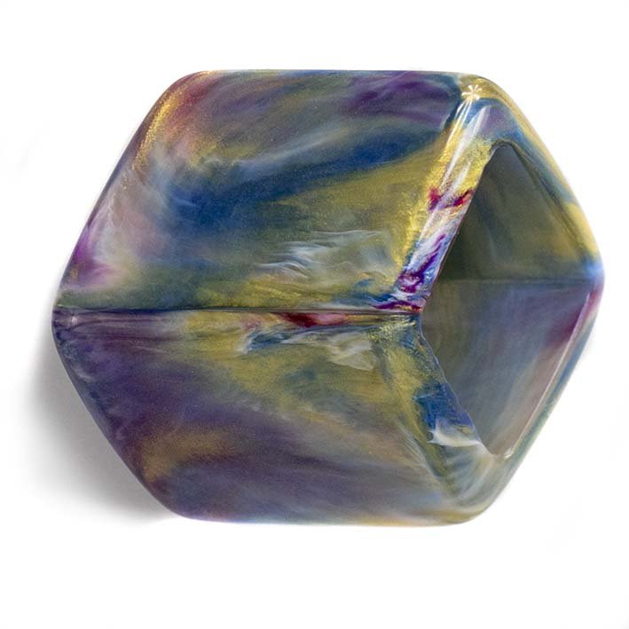 Würfelhänger Marble Purple, Eichel