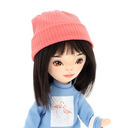 Soft toy, Sweet Sister - Lilu in a Light Blue Sweatshirt + bonus accessories set (35cm)
