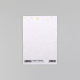 Postkarte Holzschliff Leni Zitrone