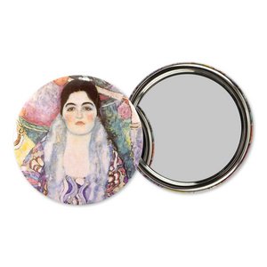 Pocket Mirror, Ø 80 mm , Klimt, Beer