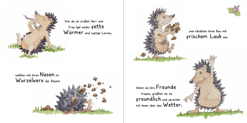 Die Geschichte von Herrn und Frau Igel