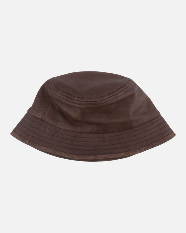 Keller │ Classic Leather Bucket Hat