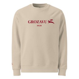 Rundhalsausschnitt aus gebürstetem Fleece