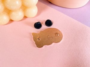Astrokat | Rosé goud | Harde emaille pin | Pin-broche