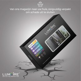 Specchio LED Lumoire Elysium 100 cm 3x Lente