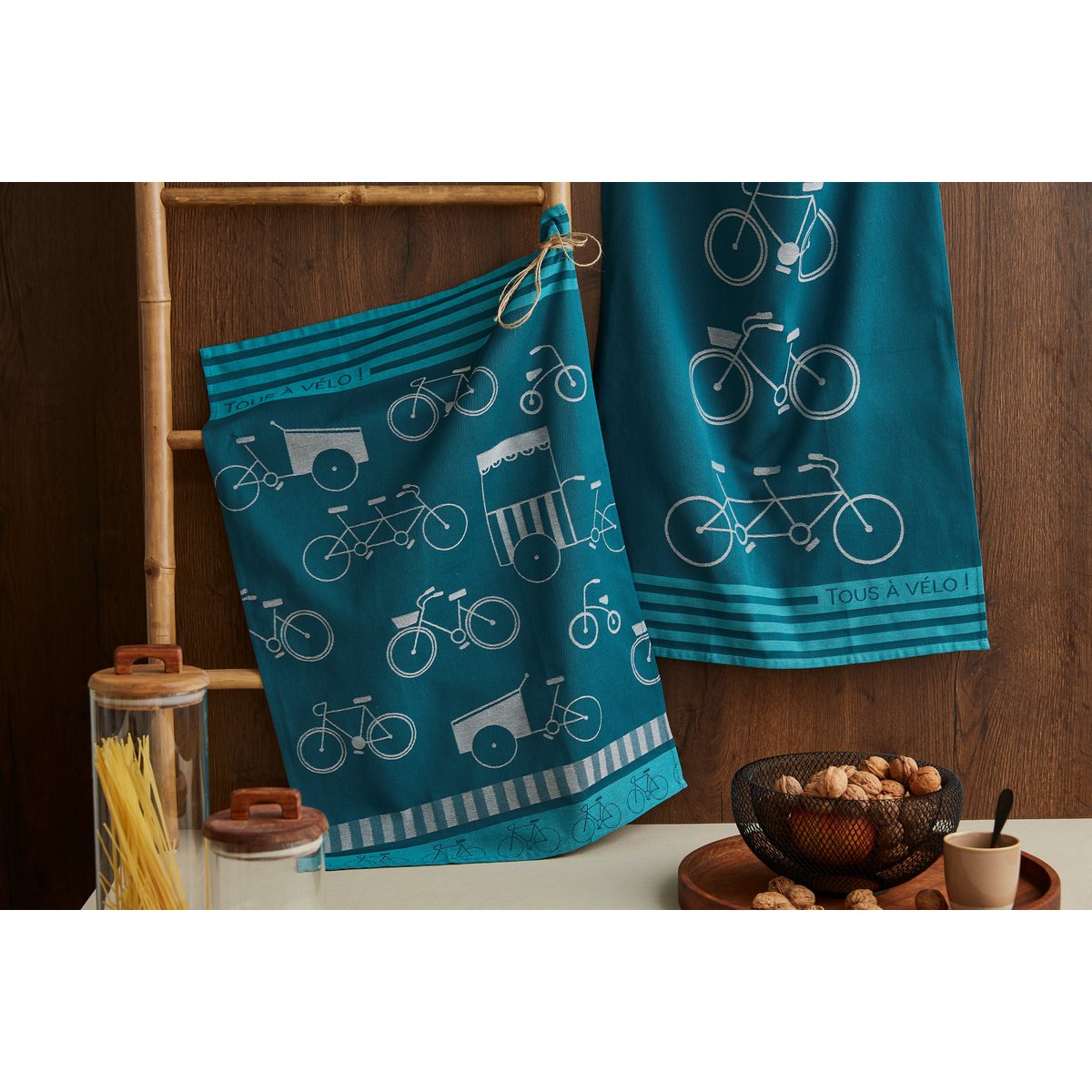 Tea Towel Tous à Vélo