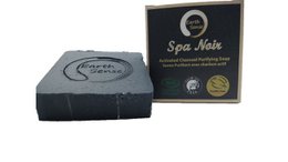 Organic Certified Spa Noir - Solid Soap met geactiveerde houtskool - 90G