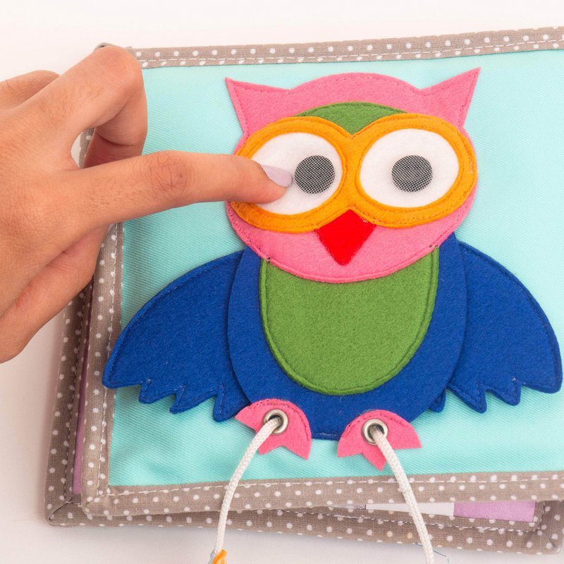 Peek-a-Boo – Mini libro tranquillo di 6 pagine