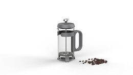 Leo -Kaffee und Theeper Anthrazit 0,35 l