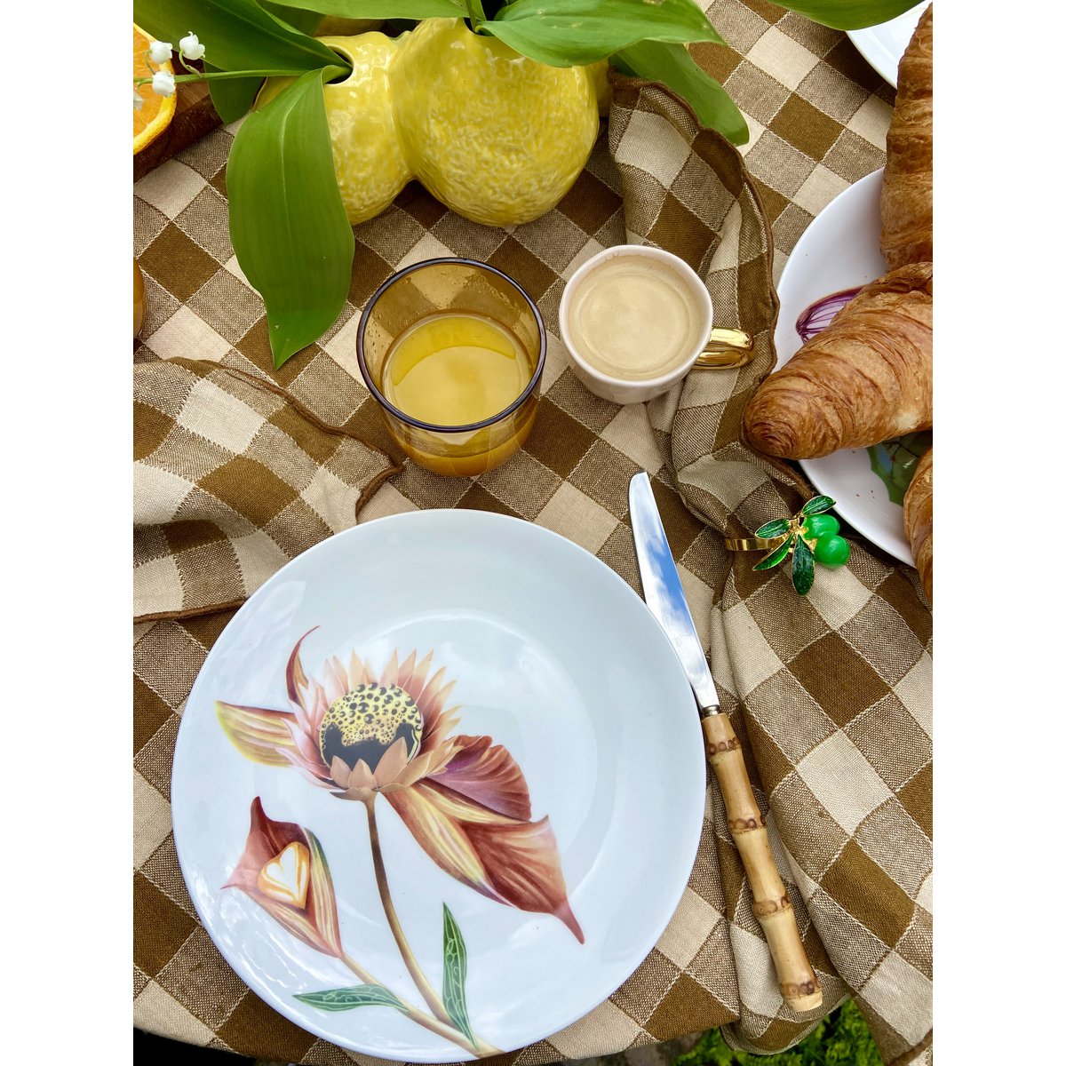 Botanical Wonders - Set of 4 breakfast plates