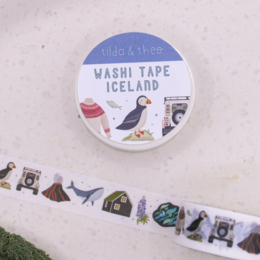Washi Tape Island - Klebeband Masking Tape Scandinavien Travel
