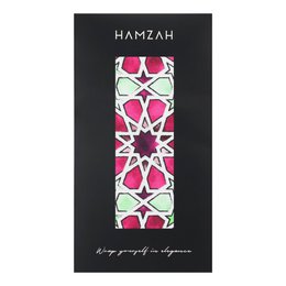 Long Pink Silk Scarf Fatima