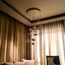 Lodes Spider lámpara colgante LED ajustable (sin capota)
