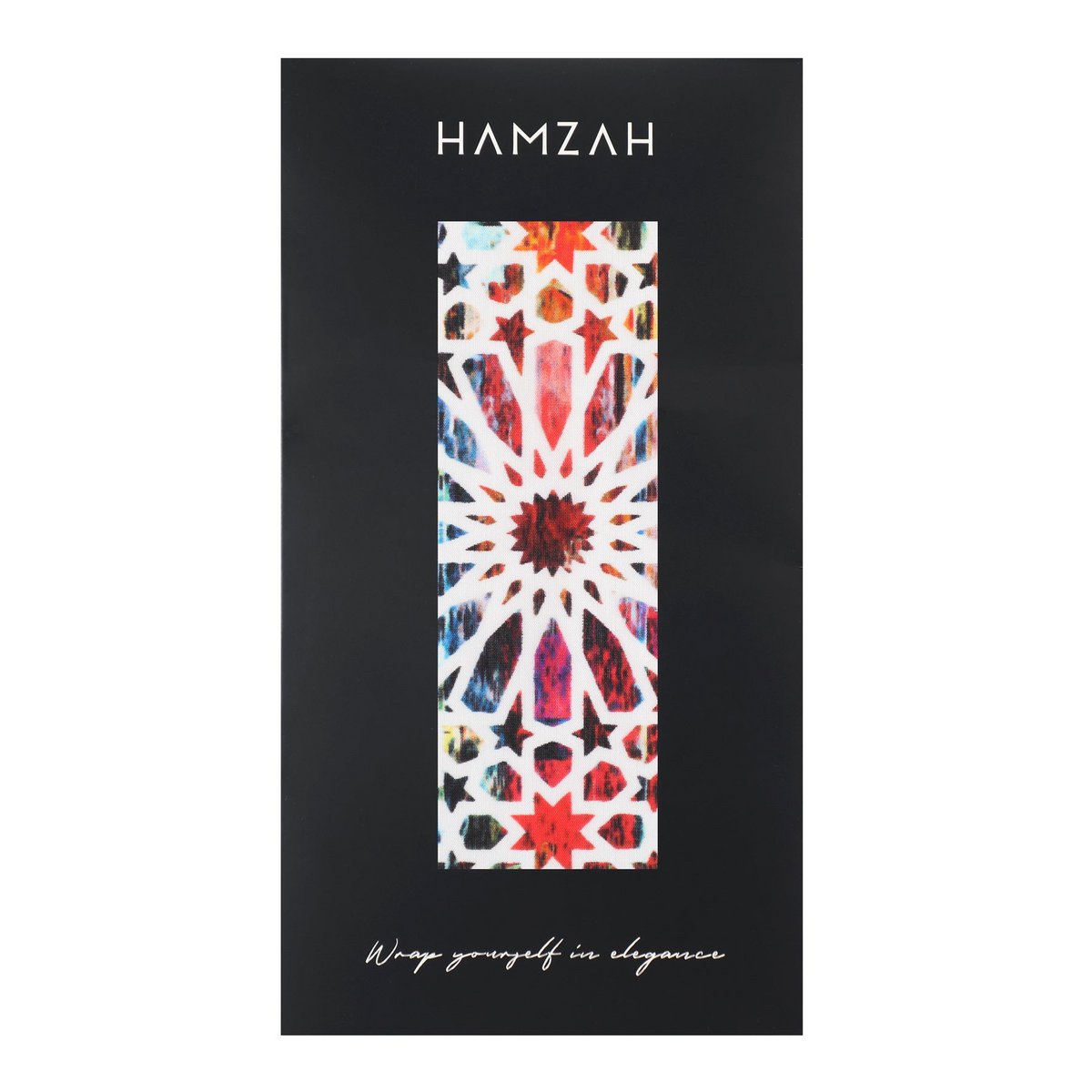 Multicolored Silk Scarf Sakina