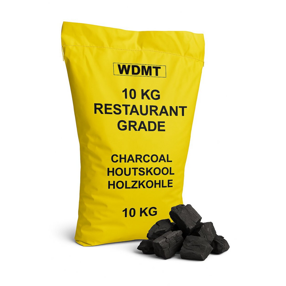 Premium Restaurant Quality Quality 10kg - 100% naturalny węgiel drzewny dla grilla, Kamado, Smoker & Grill - długoterminowe spalanie i wysokie ciepło