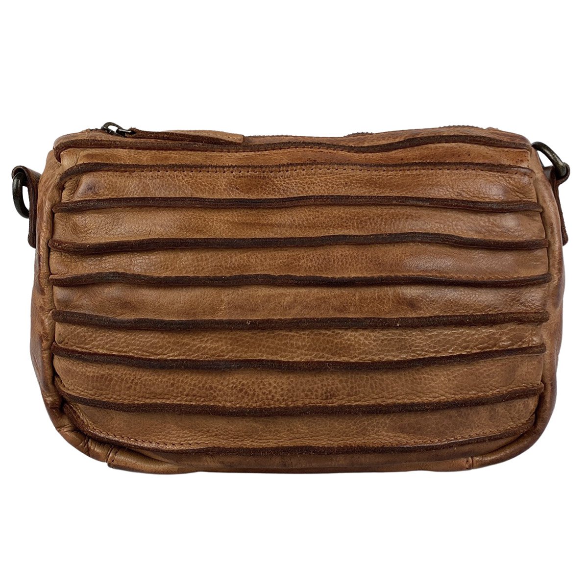 Bolso Bandolera De Mujer En Piel Lavada En 4 Colores