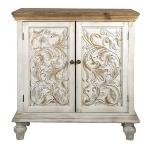 TV cabinet White, Brown 91x38x100 cm