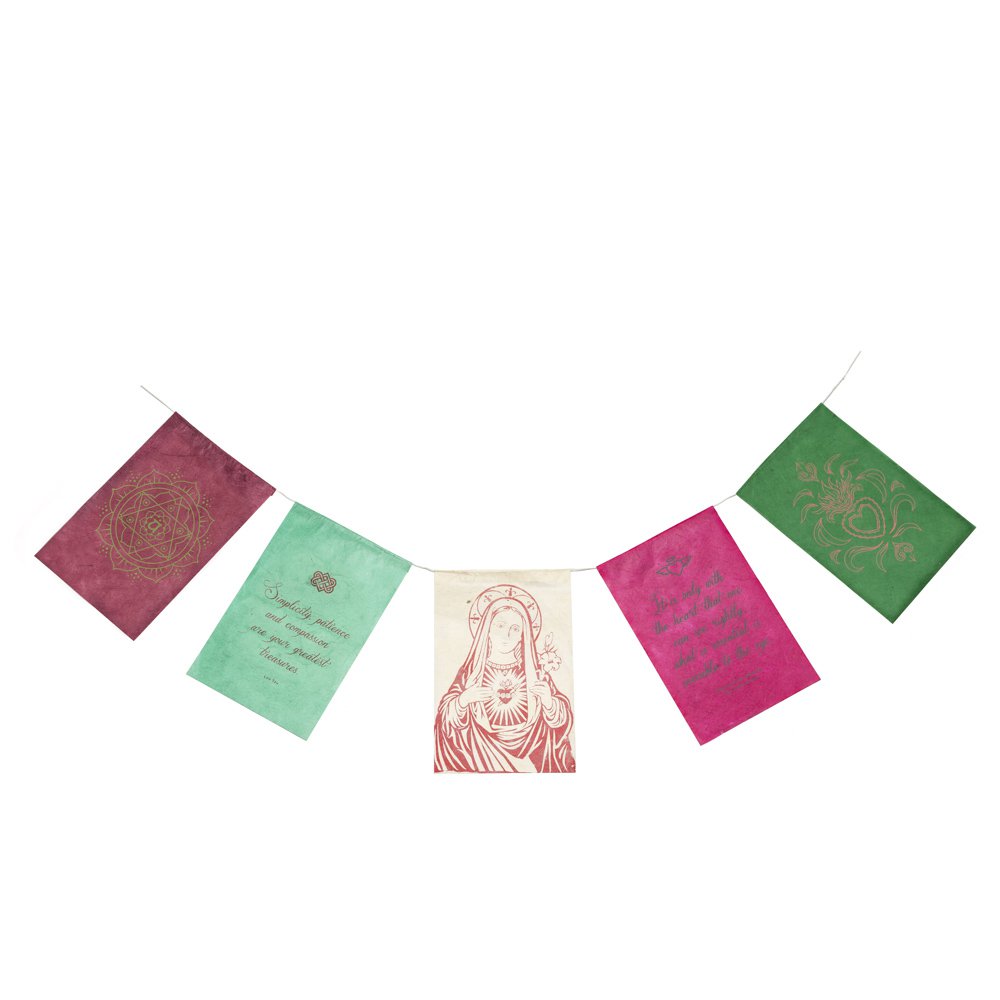 Wishing flags | Compassion | Greeting Card