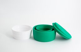 Griffige, faltbare Kaffeetasse - Mint - 355 ML