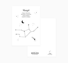 Ansichtkaart | Sterrenbeeld | Maagd