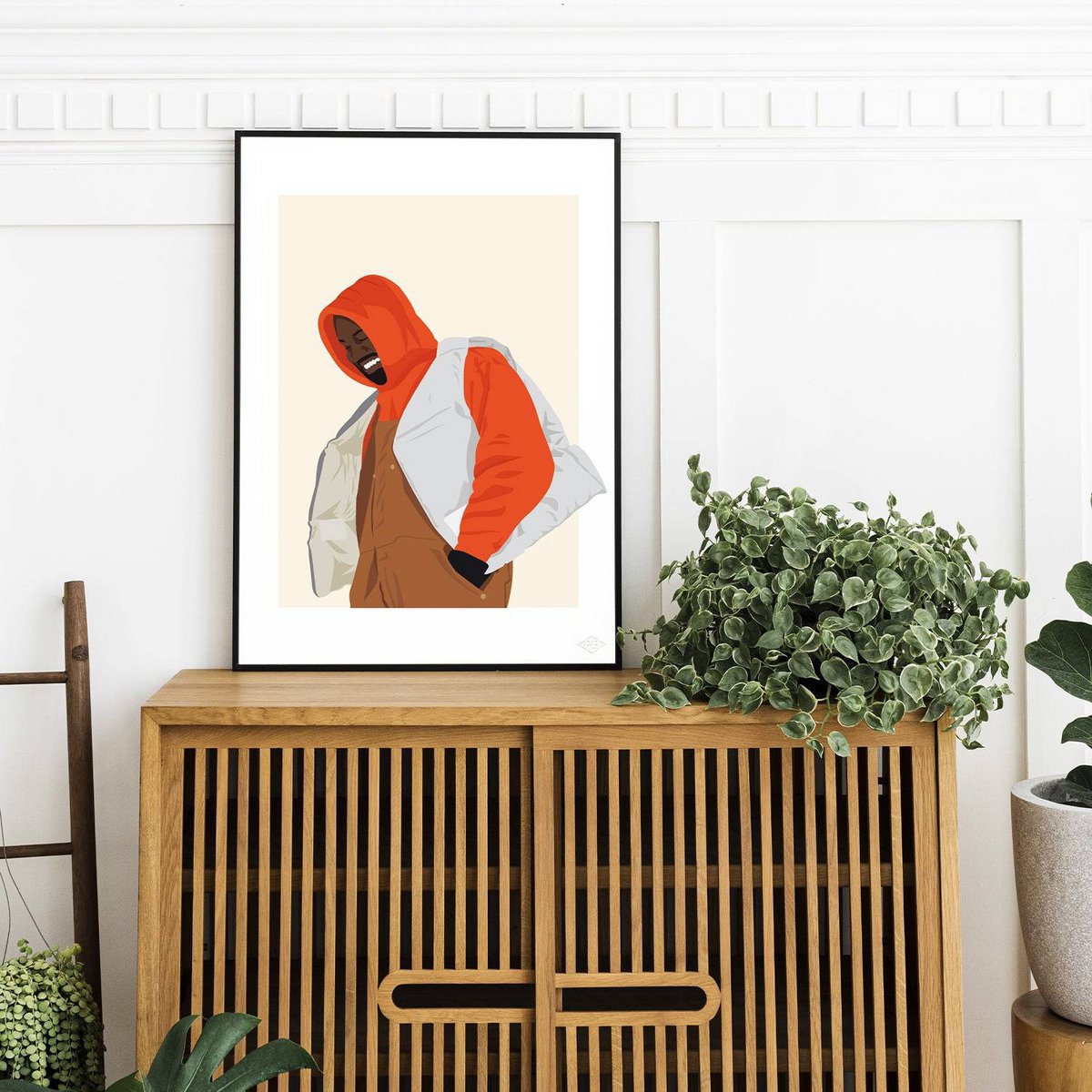 Poster "Kanye West" - A4 & 30x40cm - Art print