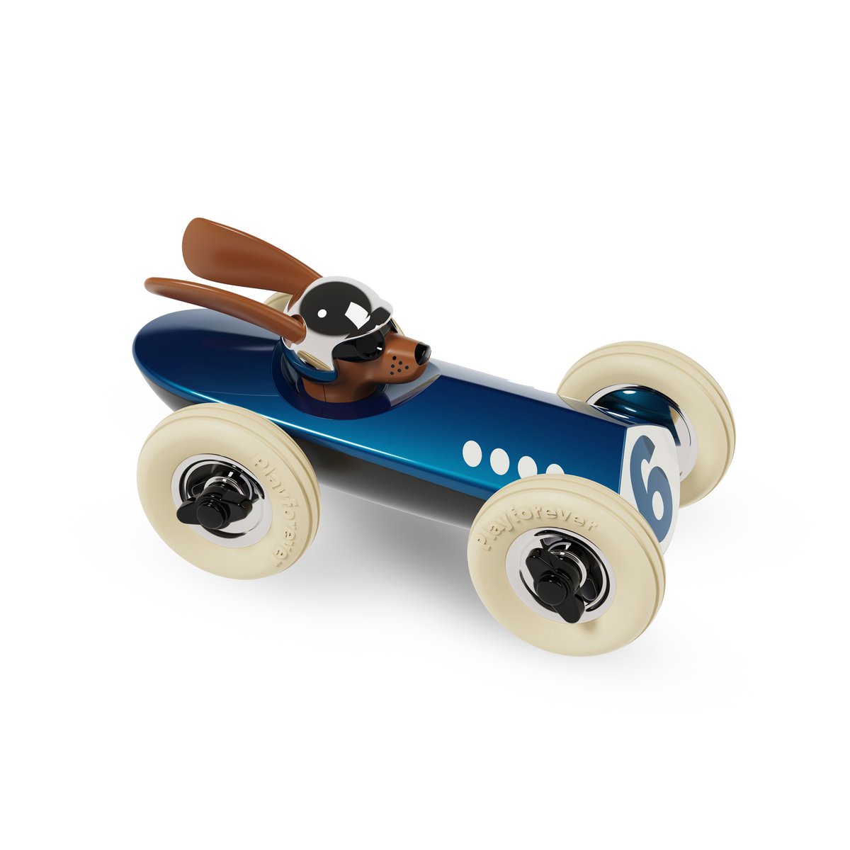 Playforever - Auto Rufus Bertie - Blu - L. 21 cm - %